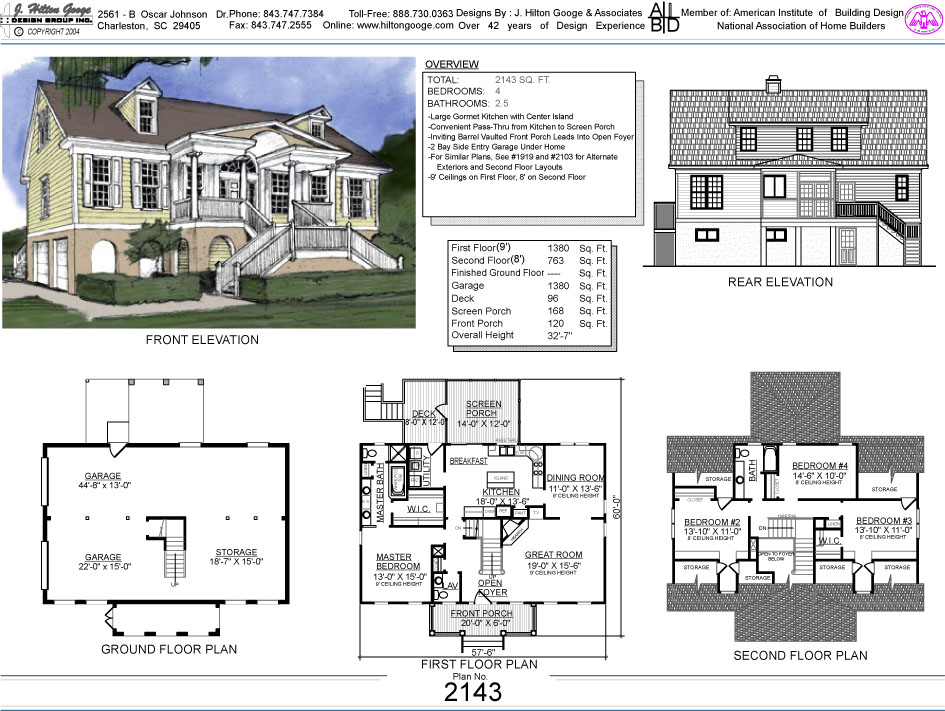 J. Hilton Googe Design Group, Inc. Stock Plan 2143